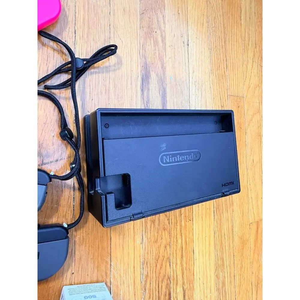 Nintendo Switch Console Bundle with Dock + Extra Joy-Cons + Fortnite Joy-Con Box